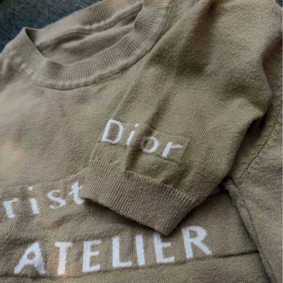Dior Beige Short Sleeve Top - Picture 3 of 3